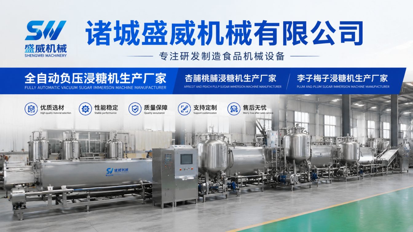 宜宾为果脯加工提供负压浸糖方案